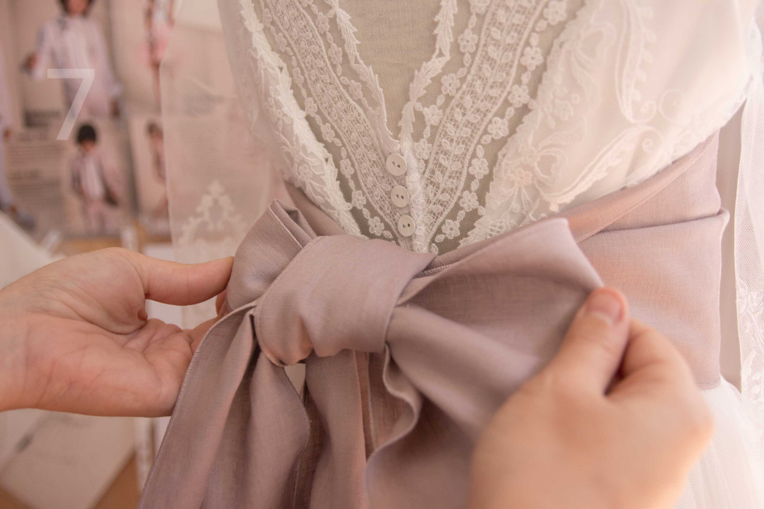 Como hacer un lazo vestido