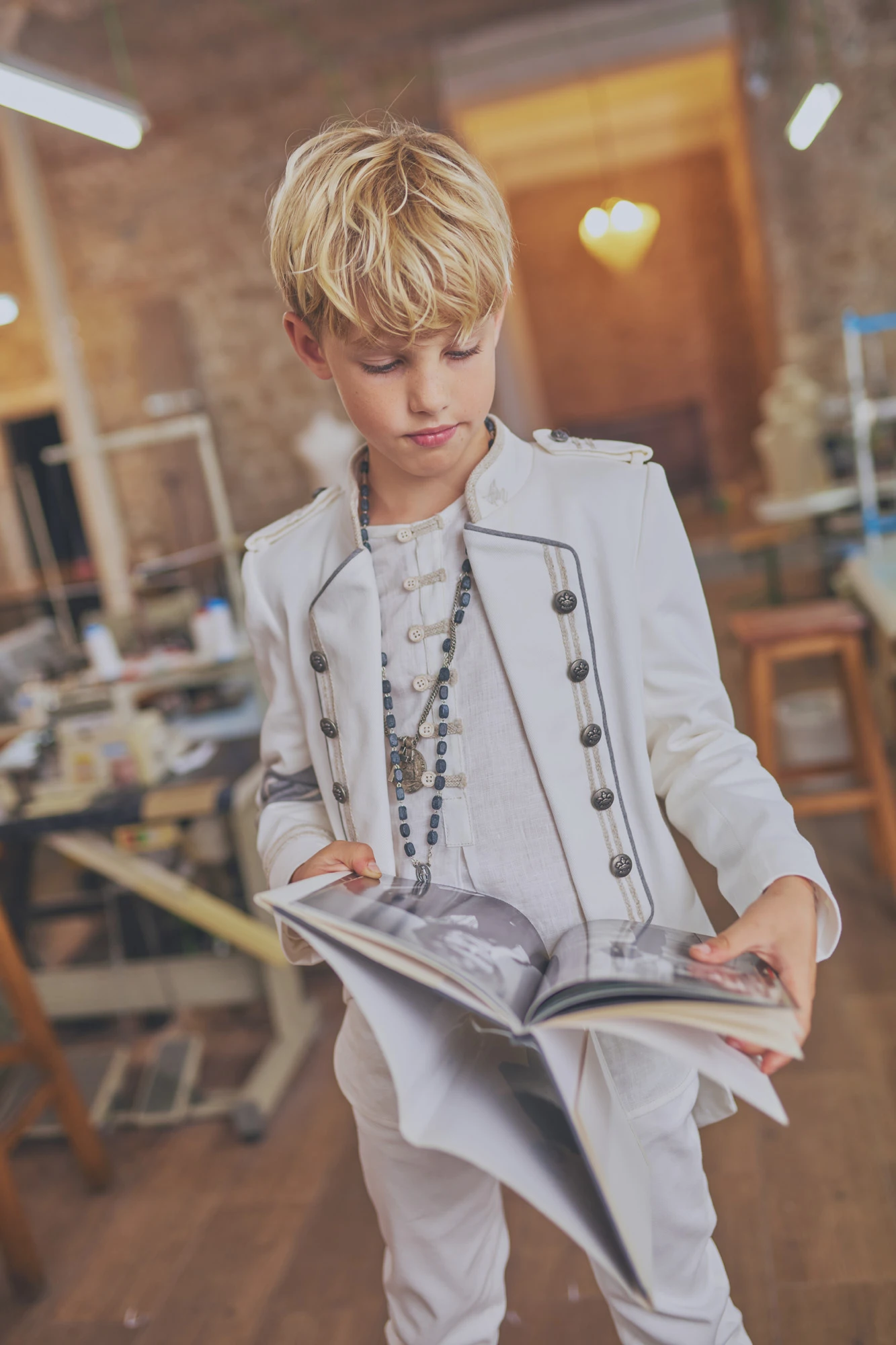 Balbino Boy's Frock Coat